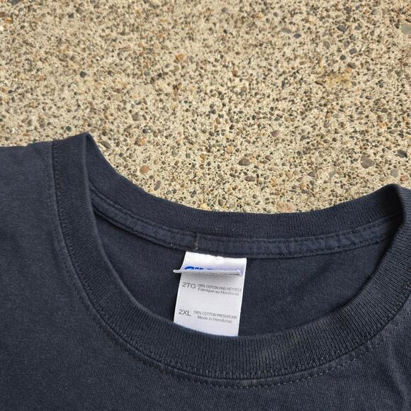 Vtg OLD RASPUTIN Russian Imperial Stout Portrait Graphic Beer Tee Shirt XXL - Picture 5 of 7